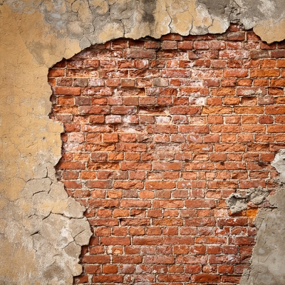 Not all damage to brick and concrete is obvious. Hyperspectral image can characterise differing strengths within a single type of construction material.